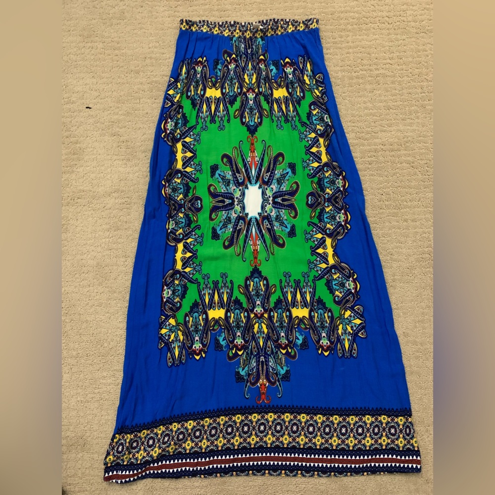Women’s Unique Boho Maxi Skirt